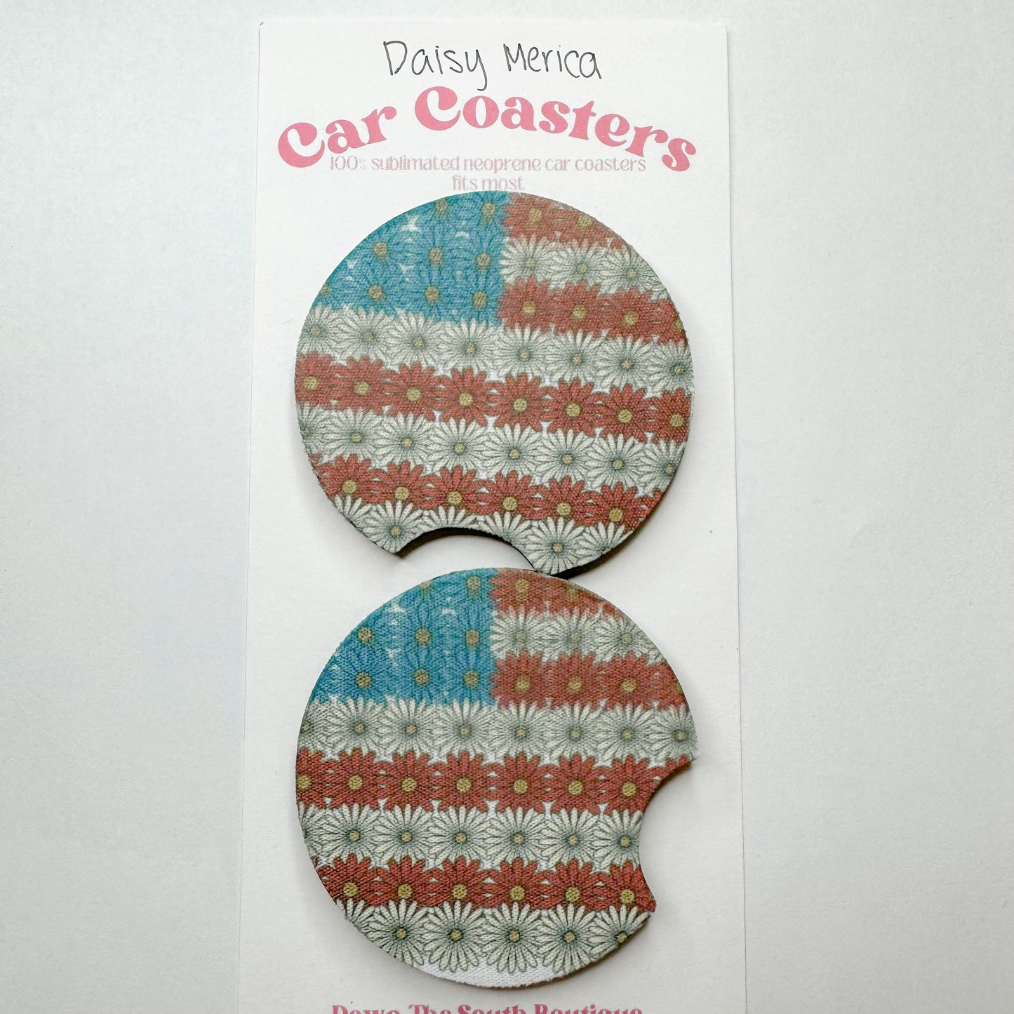 Daisy Merica Car Coaster Set - RTS