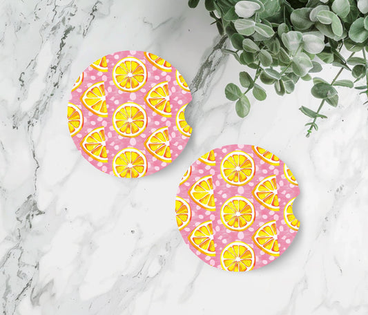 Sippin’ Pretty Car Coaster Set