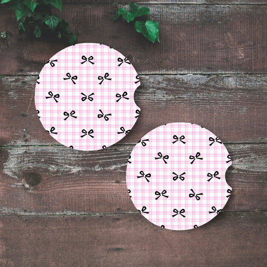 Yeehaw Chic Car Coaster Set