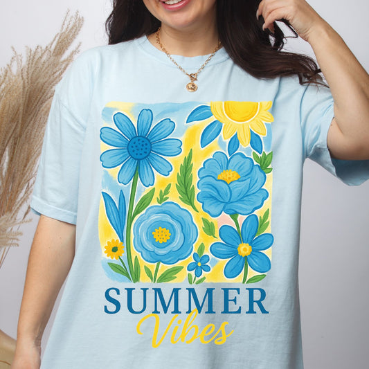 Golden Vibes Only Tee