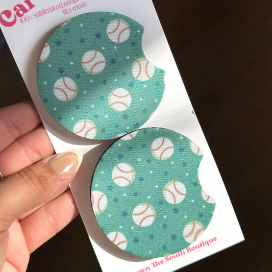 Baseball Dreams Car Coaster Set - RTS