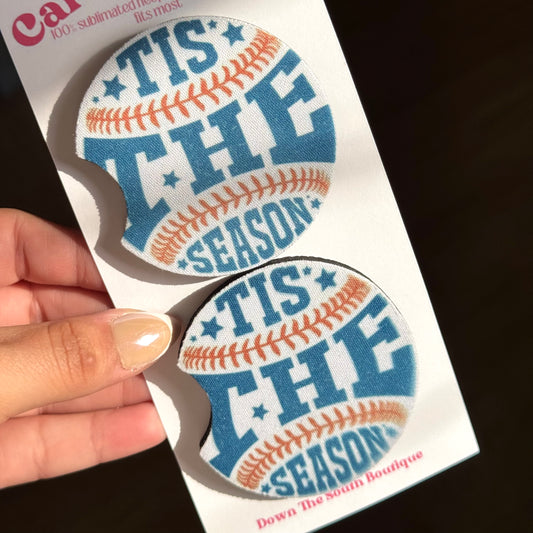 Baseball Season Car Coaster Set - RTS